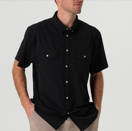 PERFORMANCE WESTERN SHIRT / Black