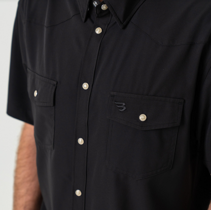 PERFORMANCE WESTERN SHIRT / Black